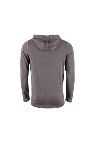 Sweat à capuche Threadborne Fitted Fz - Gris