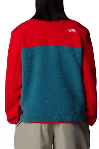 Sweat polaire - Rouge et bleu