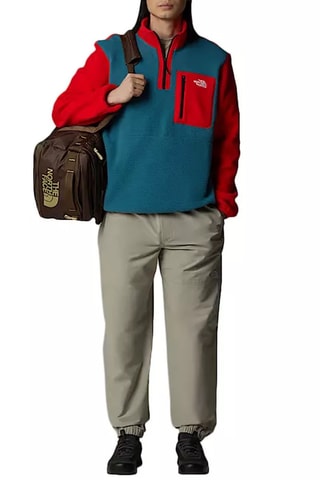 Sweat polaire - Rouge et bleu