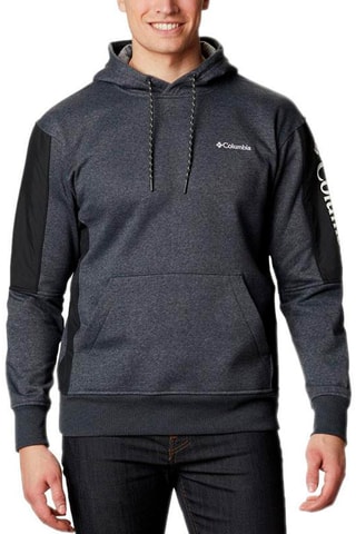 Sweat à capuche Minam River Anthracite et noir