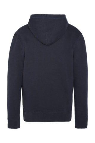 Sweat à capuche Logo Bleu marine