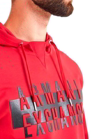 Sweat à capuche Rouge