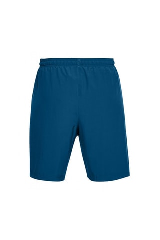 Short Woven Graphic   Bleu