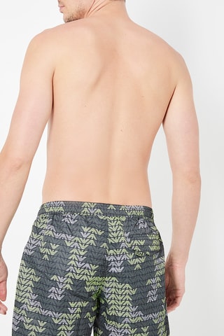 Short de bain  - Kaki et anis