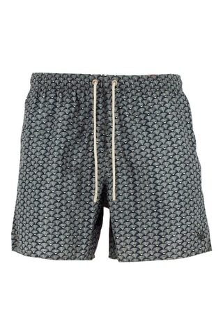 Short de bain - Vert et beige