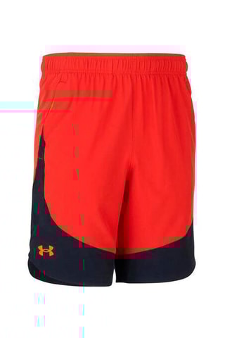 Short de survêtement - Rouge et noir