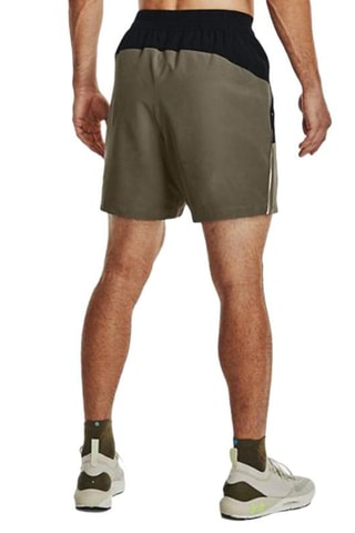 Short Terrain Woven - Vert foncé et noir