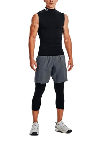 Short Woven Graphic - Gris et noir