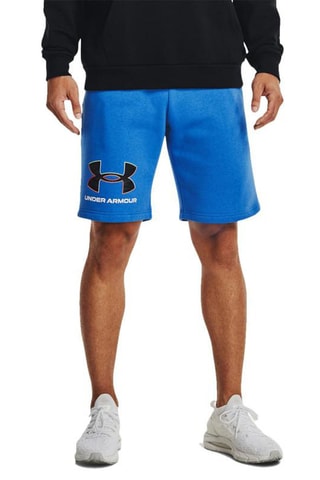 Short Rival Fleece Graphic - Bleu