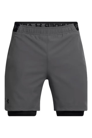 Short Vanish Woven - Gris et noir