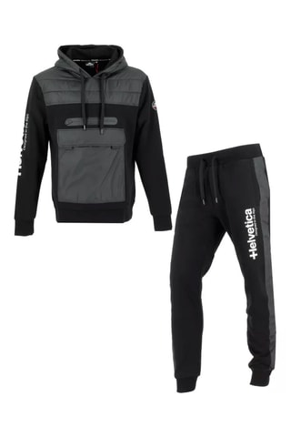Veste et jogging  New Tolbiac - Noir et blanc