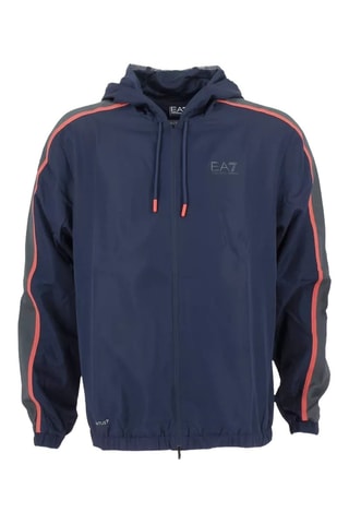 Veste et pantalon - Bleu marine et orange