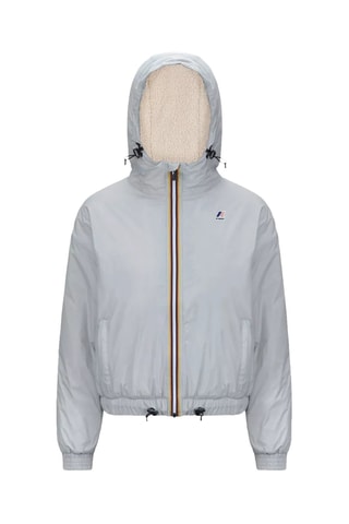 Veste à capuche - Gris clair