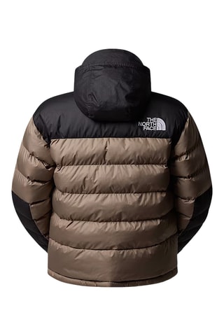 Doudoune à capuche - Marron et noir