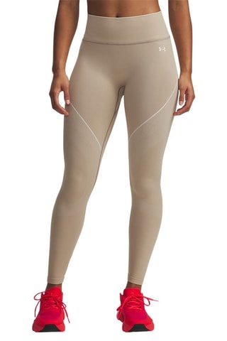 Legging d'entrainement taille haute - Marron clair