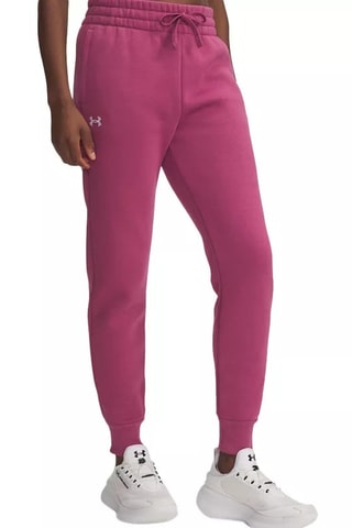 Pantalon polaire taille haute - Rouge foncé