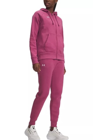 Pantalon polaire taille haute - Rouge foncé