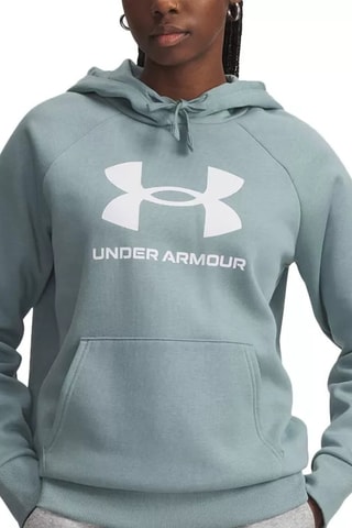 Sweat polaire à capuche - Vert d’eau