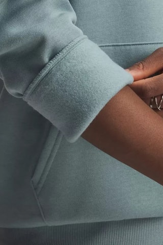 Sweat polaire à capuche - Vert d’eau