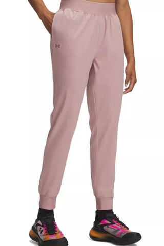 Pantalon taille haute - Rose poudré