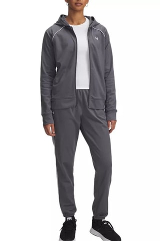 Veste à capuche et pantalon - Gris foncé et blanc