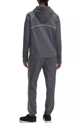 Veste à capuche et pantalon - Gris foncé et blanc