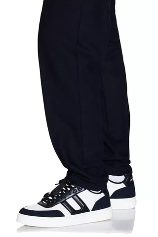 Pantalon en laine vierge - Bleu marine