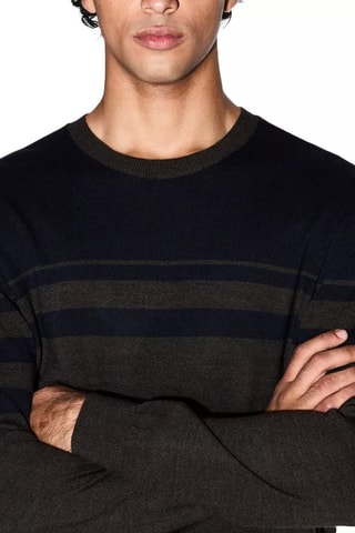 Pull en laine vierge - Marron