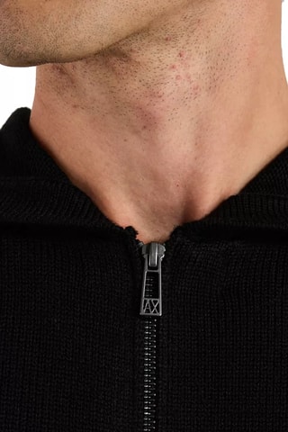 Gilet en laine vierge - Noir