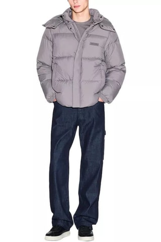 Doudoune à capuche - Gris foncé