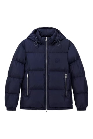 Doudoune à capuche - Bleu marine