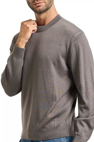 Pull en laine vierge - Gris