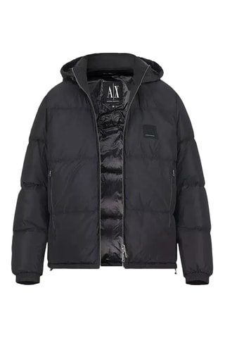 Doudoune à capuche - Noir