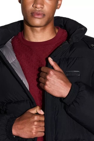 Doudoune à capuche - Noir