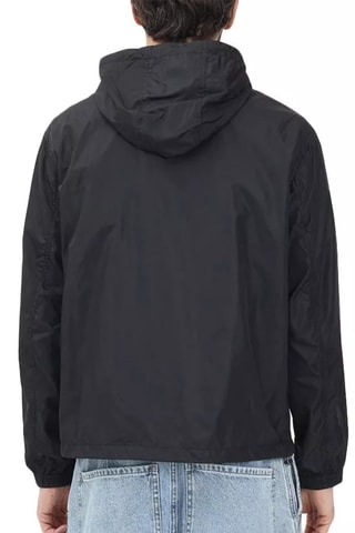 Bomber à capuche - Noir