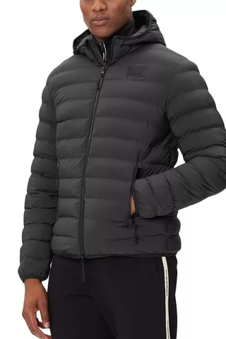 Doudoune à capuche - Noir