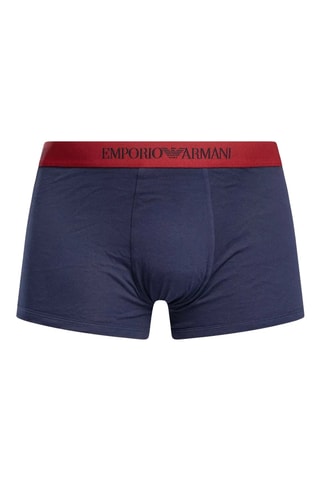 3 boxers - Bleu marine et bordeaux