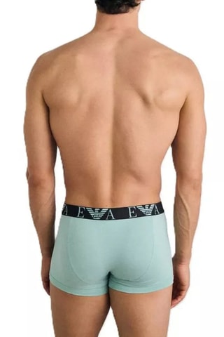 3 boxers - Marron, violet et vert d’eau