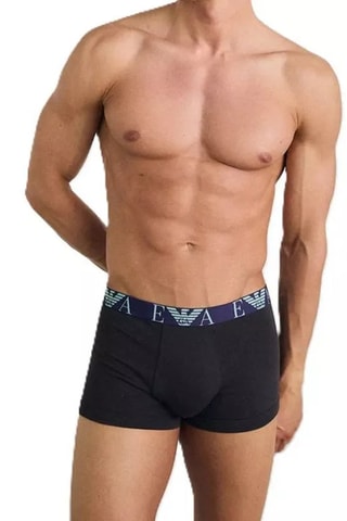 3 boxers - Marron, violet et vert d’eau