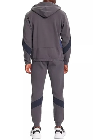 Sweat à capuche et pantalon - Gris foncé et noir