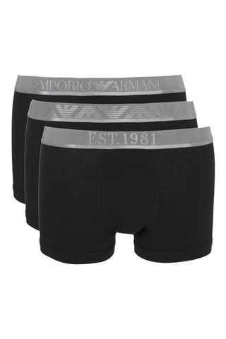 3 boxers - Noir