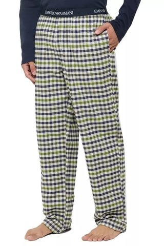 Pyjama - Bleu marine et vert foncé