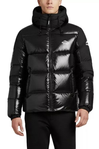 Doudoune à capuche - Noir