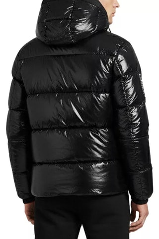 Doudoune à capuche - Noir