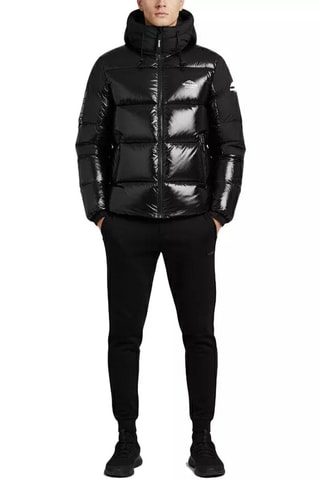 Doudoune à capuche - Noir