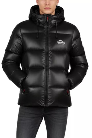 Doudoune à capuche - Noir