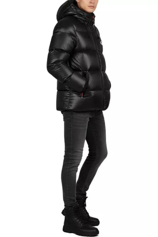 Doudoune à capuche - Noir