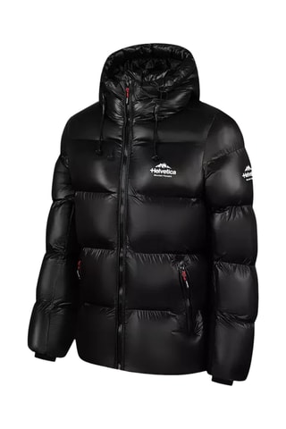 Doudoune à capuche - Noir