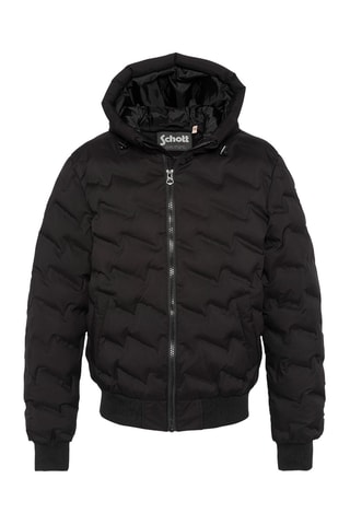 Doudoune à capuche - Noir