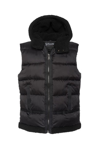 Doudoune sans manches de randonnée - Noir